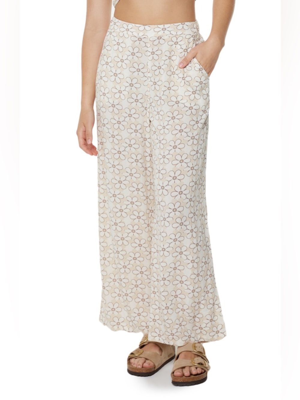 Roxy Midnight Avenue Wide Leg Pants